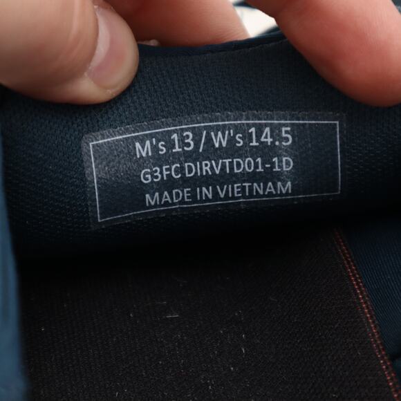 Kizik Irvine Mens Size 13 Shoes Tidepool Blue Sneakers Walking Casual Slip On - Picture 11 of 14